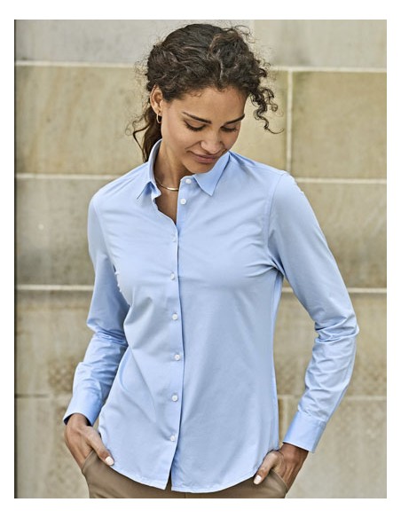 TEE-4031-Womens Active Stretch Shirt 2
